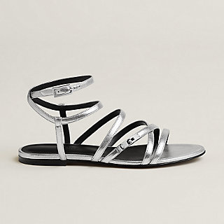 Lullaby sandal - Grey | Hermès USA